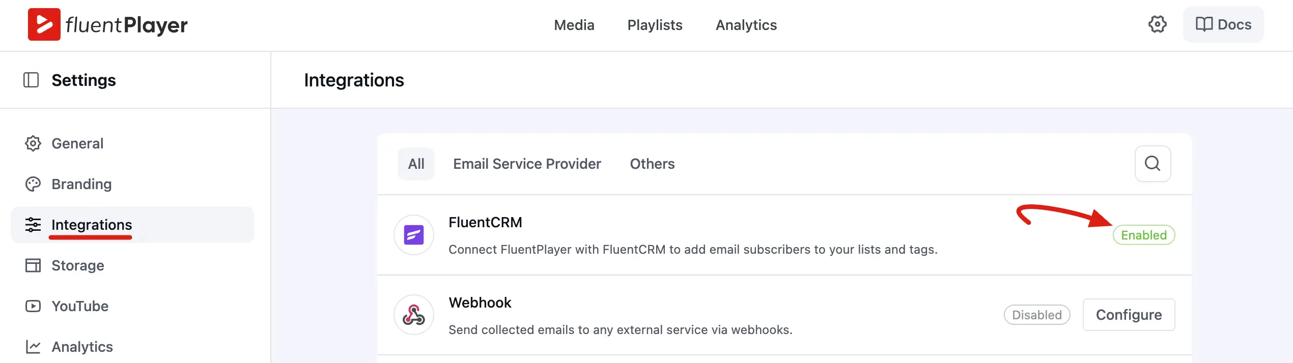 Connect FluentCRM